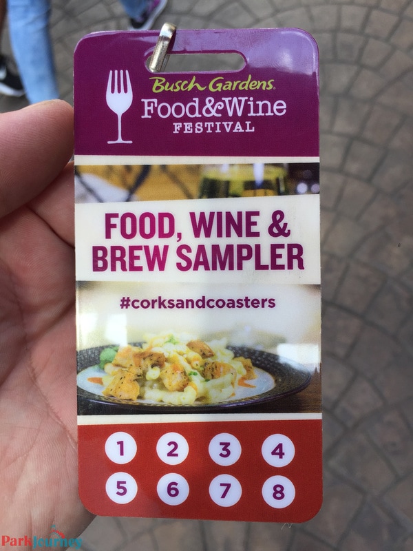 Corks And Coasters At Busch Gardens Tampa Bay Food And Wine
